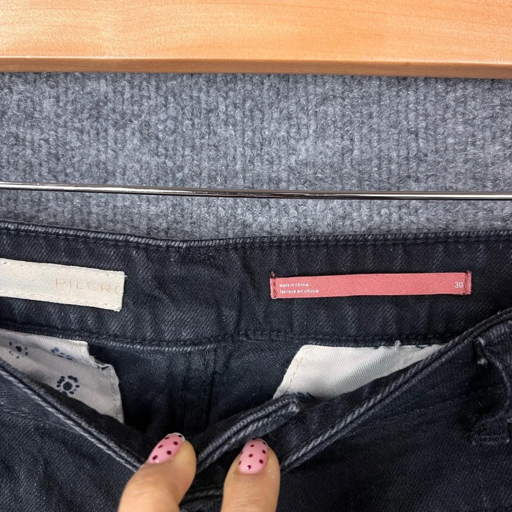 Pilcro Black Flare Jeans